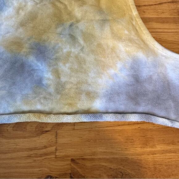 Superdown Korina Crop Tie Dye Print Cut Off Tank Top Size Medium - Picture 4 of 6
